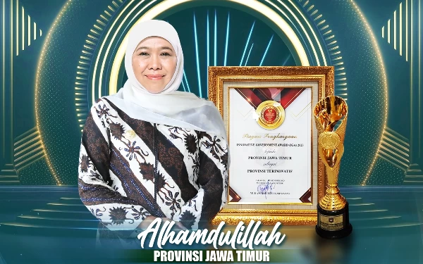 Pemprov Jatim Raih Provinsi Terinovatif di Innovative Government Award (IGA) 2023