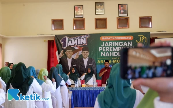 Jaringan Perempuan Nahdliyin Pacitan Optimis AMIN Menang Pilpres 2024