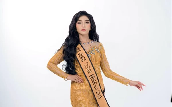 Thumbnail Ruth Meilyana, Miss Grand Tourism Bengkulu 2024 Bicara Potensi dan Geliat Pariwisata