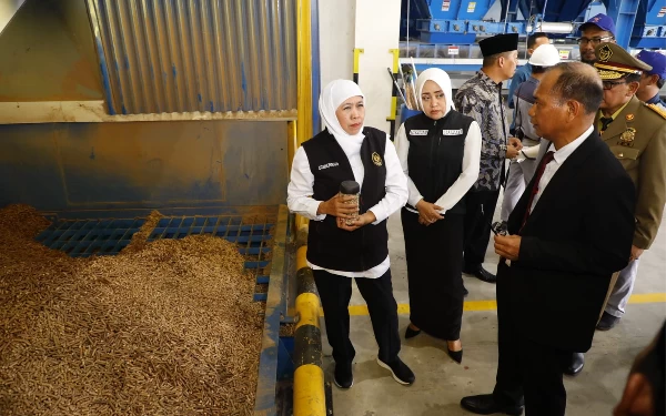 Gubernur Khofifah Apresiasi Ajinomoto, Sukses Konversi Batu Bara ke Biomassa pada Proses Produksi