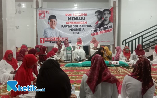 PSI Bangkalan Adakan Istighozah Bersama, Doakan Kemenangan Partai dan Caleg