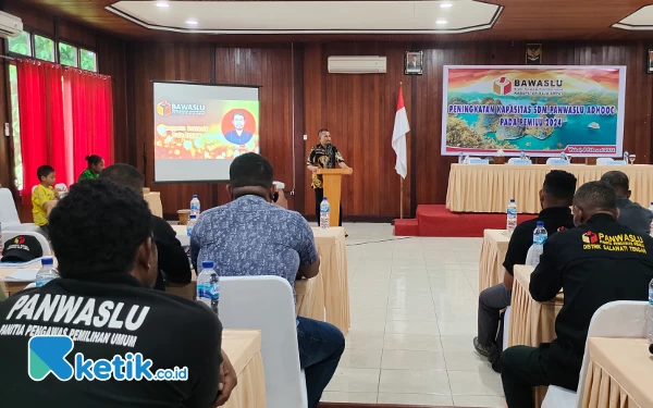 Jelang Pemungutan Suara, Kapasitas Anggota Panwaslu di Raja Ampat Diperkuat