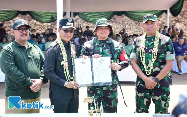 TMMD ke-119 Kodim 0624/Kabupaten Bandung Fokuskan Pembangunan di Teritorial Perbatasan