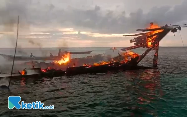 Update Terkini: Kapal LOB The Oceanic Nyaris Hilang Dilalap Si Jago Merah