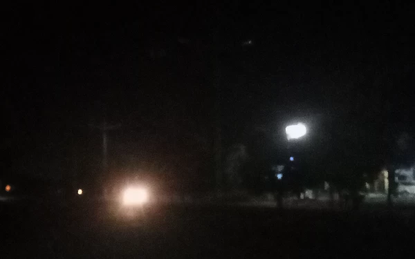 Miris, Lampu Jalan Kawasan Ibu Kota Musi Rawas Ini Tak Kunjung Hidup