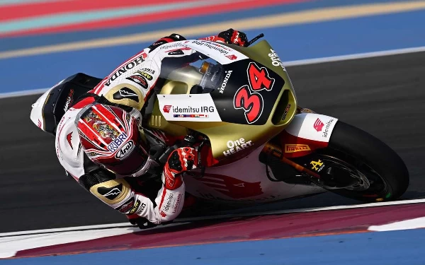 Thumbnail Berita - Hujan, Mario Aji dan 25 Pembalap Moto2 Lain Pilih Lewatkan Practice 1 GP Qatar