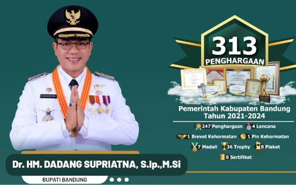 Thumbnail Baliho 313 Penghargaan Bupati Bandung Bentuk Syukur dan Terima Kasih Atas Partisipasi Masyarakat