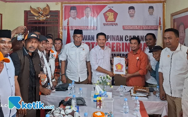 Setelah Demokrat, Bassam Kasuba Ambil Formulir di Partai Gerindra untuk Pilkada 2024