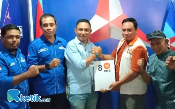 Senyum PKS dan Demokrat, Pertanda Akan Ada Koalisi di Pilkada Halsel 2024