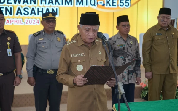 Bai'at dan Pelantikan Dewan Hakim MTQ ke 55 Kabupaten Asahan