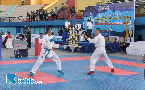 Gapensi Gelar Kejuaraan Karate Piala Gubernur Jatim dengan 2016 Peserta, 1 Tim dari Malaysia