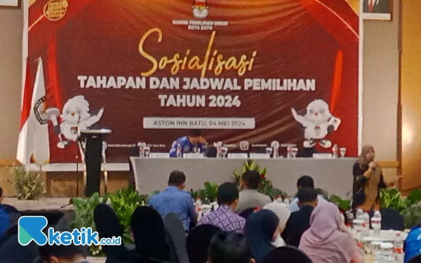 KPU Kota Batu Mulai Sosialisasi Tahapan Pilkada 2024