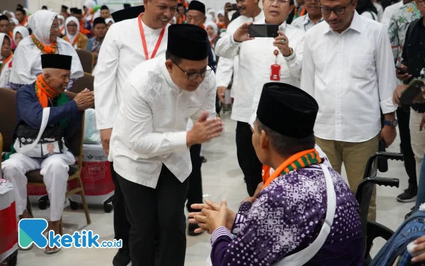 Lepas 371 Jemaah Haji Kloter Pertama, Ini Pesan Pj Gubernur Jatim