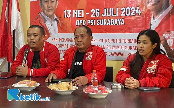 Thumbnail Berita - Buka Penjaringan Pilwali Surabaya, Ketua DPD PSI: Eri Cahyadi Sosok Anak Muda Progresif