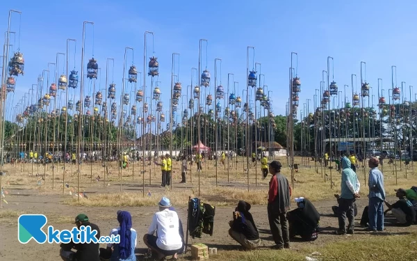 1000 Peserta Ikuti Lomba Burung Perkutut Bupati Situbondo Cup II