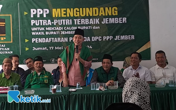 Thumbnail Berita - Gus Fawait Jadi Pendaftar Terakhir Penjaringan Bacabup PPP Jember