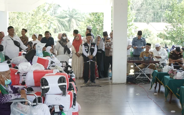 Bupati Diwakili Asisten Pemerintahan Sambut Kedatangan Jemaah Haji Kloter 1 Asahan