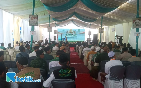 Foto Muskercab II PCNU Situbondo di Ponpes Miftahul Ulum, Besuki. (Foto: Abdul Hakim/ketik.co.id)