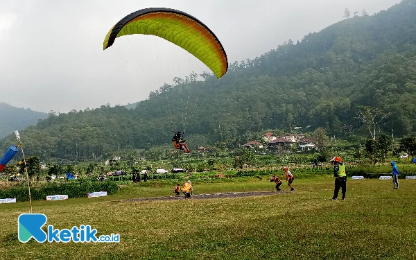 Foto Batu International Sport Tourism Festival IPAC 4th series 2024 resmi berlangsung di Kota Batu Jawa Timur, Kamis (4/7/2024). (Foto: Sholeh/Ketik.co.id)