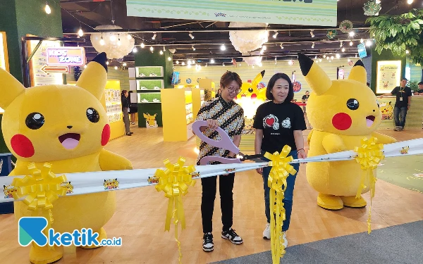 Foto Suasana pembukaan Pokémon Playlab di Tunjungan Plaza Surabaya. (Foto: Husni Habib/Ketik.co.id)