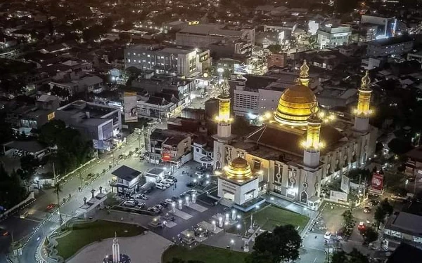 Menakjubkan, Berikut Potret Kota Sukabumi di Malam Hari