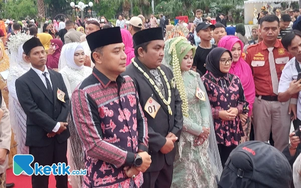 Diikuti 330 Pasangan, Prosesi Sidang Isbat Nikah Massal Berlangsung Meriah di Balai Kota