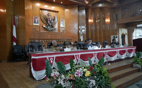 Nota Keuangan Dibacakan Bupati Asahan, Ini Postur APBD 2025