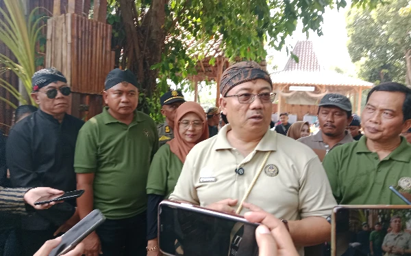 Foto Deputi Bidang Pengembangan Destinasi dan Infrastruktur Hariyanto. Saat memberikan keterangan kepada wartawan/Kurniawan FOTO : ketik.co.id)