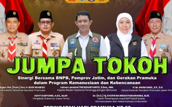 Thumbnail Sambut Hari Pramuka, 5 Tokoh Terkemuka Bertemu Bahas Kemanusiaan dan Kebencanaan