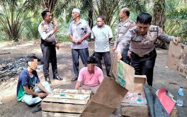 Pasca Heboh Tempat Nyabu Dibakar di Labuhanbatu, Dua Pengedar Diringkus