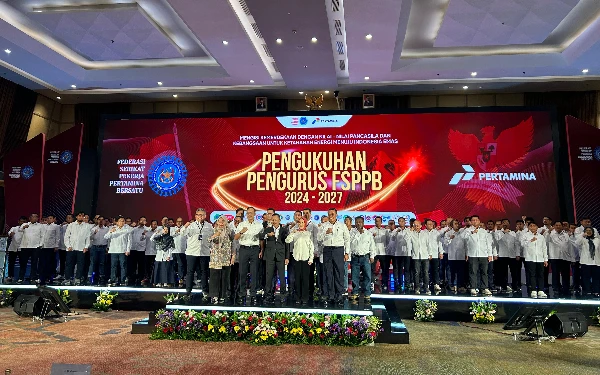 Foto Pengukuhan pengurus FSPPB periode 2024-2027 (Foto: Dok. FSPPB)