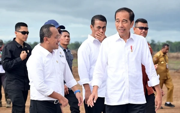 Jokowi Tunjuk Bahlil Lahadalia Pimpin Satgas Percepatan Investasi IKN