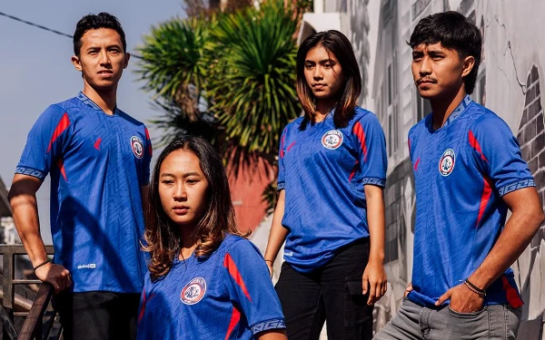 Arema FC Rilis Jersey Liga 1, Simbol Cerahnya Harapan