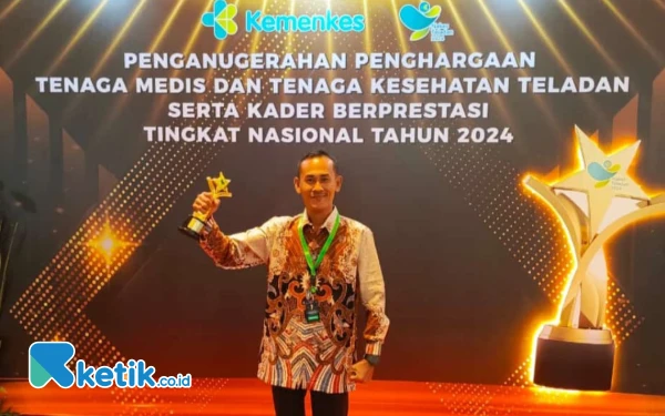 Raih Penghargaan Nakes Teladan Tingkat Nasional 2024, Riski : Semoga Honorer Diperhatikan Pemda