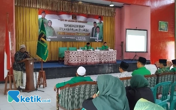 Foto Workshop Pendidkan Politik PPP di Aula MAN Bangkalan (13/08/2024) (Foto.Ismail Hs/Ketik.co.id