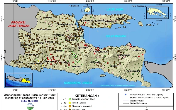 Thumbnail Berita - Waspada! Beberapa Daerah di Jatim Mulai Dilanda Kekeringan