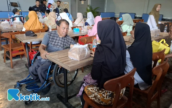 Antisipasi Golput, KPU Kota Madiun Sosialisasi Pendidikan Pemilih untuk Warga Disabilitas