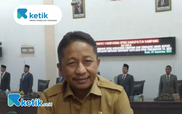 Foto Sekretaris DPRD Kabupaten Sampang, Moh Anwari Abdullah (Foto: Mat Jusi/Ketik.co.id)