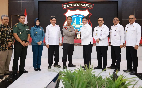 Foto Kunjungan Kerja Program Prioritas Nasional oleh Dewan Ketahanan Nasional (Wantannas) RI di Polda DIY, Rabu (14/8/2024). (Foto: Fajar Rianto/Ketik.co.id)