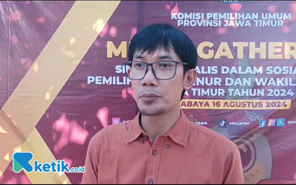 DPS Pilgub Jatim Capai Sekitar 31 Juta, Turun 66 Ribu Orang Dibandingkan Pemilu 2024