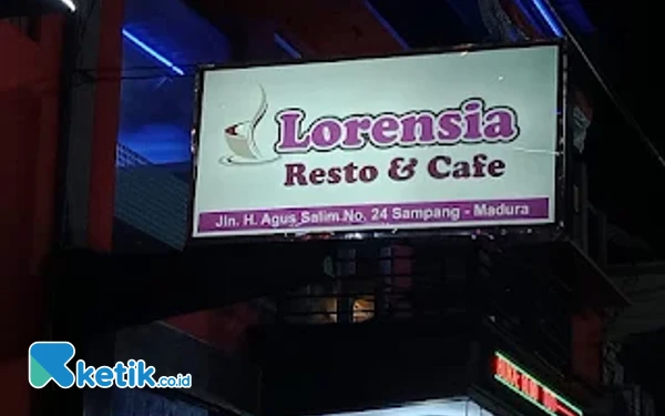 Foto Lorensia Resto dan Cafe (Foto: Mat Jusi/Ketik.co.id)