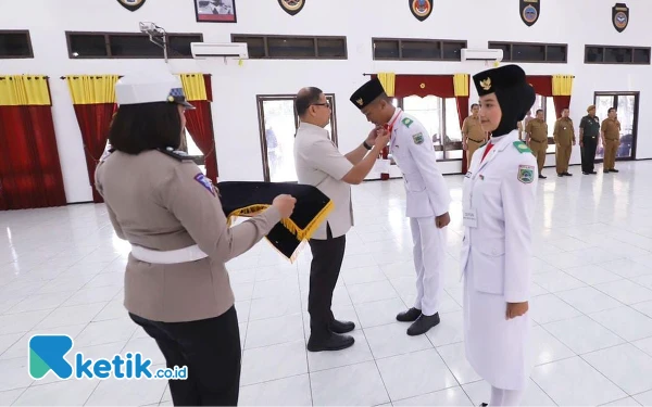 Pesan Pj Wali Kota Batu Saat Penutupan Karantina Paskibraka