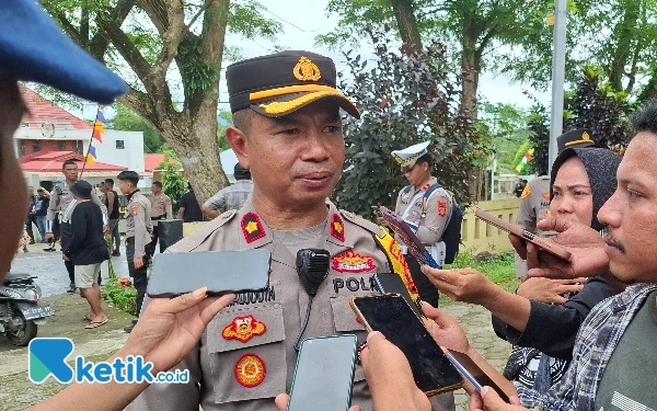 Foto Kabag Ops Polres Halmahera Selatan Kompol Jamaludin (Foto Mursal Bahtiar)