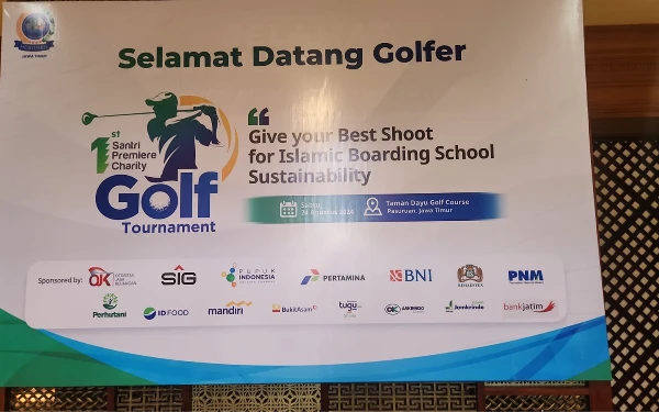 Foto Deretan sponsor yang mendukung turnamen golf Hebitren (Foto: Dok. Hebitren)