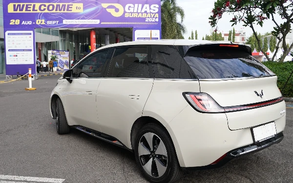 Foto Wuling juga menyediakan unit test drive di gelaran GIIAS 2024. (Foto: Wuling)