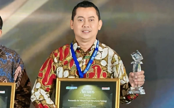 Gerak Cepat Priyo Sudibyo, Bawa Tugu Tirta Kota Malang Raih Juara Perpamsi Awards 2024