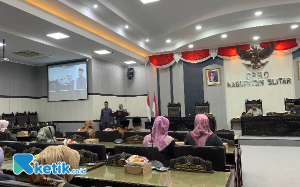 Thumbnail DPRD Kabupaten Blitar Gelar Rapat Paripurna Agenda Jawaban Bupati Blitar Terhadap PU Fraksi Atas Ranperda P-APBD 2024