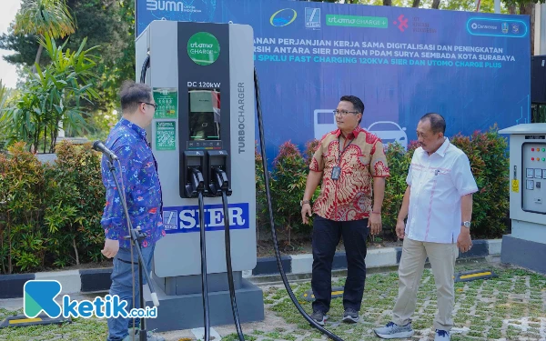 Dukung Kawasan Industri Hijau Surabaya, SIER Luncurkan SPKLU