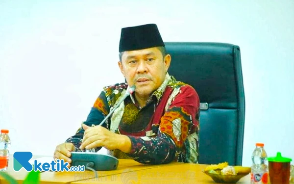 Foto Plt Sekwan Kabupaten Labuhanbatu, Zuhri Nasution. (Foto: Joko/Ketik.co.id)