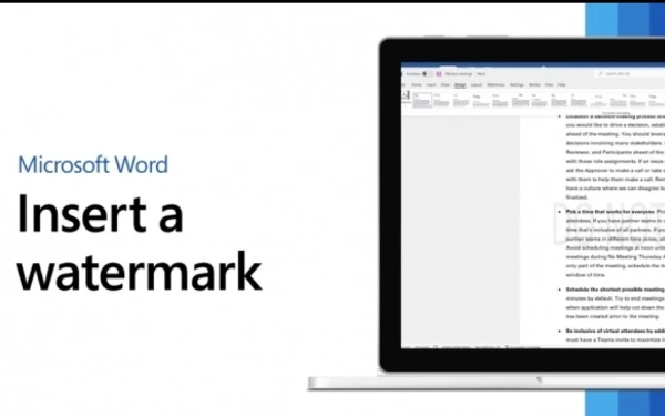 Lindungi Dokumen Anda dengan Memberi Watermark di Microsoft Word, Ini Caranya